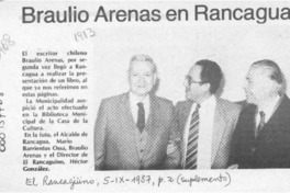 Braulio Arenas en Rancagua  [artículo].