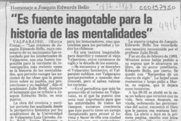 "Es fuente inagotable para la historia de las mentalidades"  [artículo] Marta Ureta.