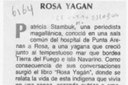 Rosa Yagán  [artículo].