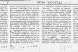 Teatro  [artículo] Pedro Labra.