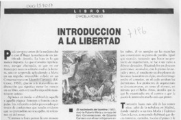 Introducción a la libertad  [artículo] Graciela Romero.