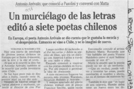 Un murciélago de las letras editó a siete poetas chilenos