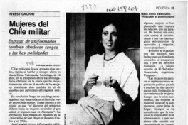 Mujeres del Chile militar  [artículo] Ana María Foxley.