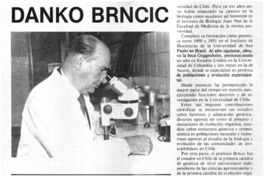 Danko Brncic Premio Nacional de Ciencias