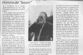 Historia del "Boom"  [artículo] Tito Castillo.