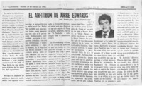 El anfitrión de Jorge Edwards  [artículo] Wellington Rojas Valdebenito.
