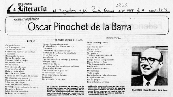 Oscar Pinochet de la Barra  [artículo].