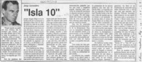 "Isla 10"  [artículo] Jorge Lavandero.