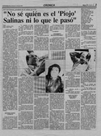 "No sé quién es el 'Piojo' Salinas ni lo que le pasó"  [artículo] Sergio Gutiérrez Patri.
