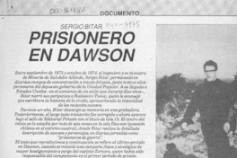 Prisionero en Dawson  [artículo].