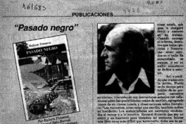 "Pasado negro"  [artículo] Juan Andrés Piña.