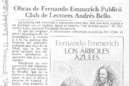 Obras de Fernando Emmerich publicó club de lectores Andrés Bello