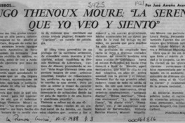 Hugo Thénoux Moure, "La Serena que yo veo y siento"  [artículo] José Arraño Acevedo.