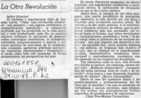 La otra revolución  [artículo] César Díaz-Muñoz Cormatches.