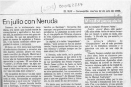 En julio con Neruda  [artículo] Sergio Ramón Fuentealba.