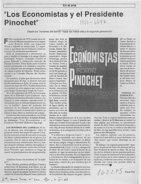 "Los economistas y el presidente Pinochet"
