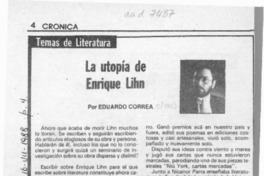 La utopía de Enrique Lihn