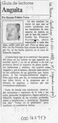 Anguita  [artículo] Hernán Poblete Varas.