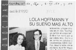 Lola Hoffmann y su sueño más alto  [artículo].