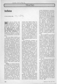 Infieles  [artículo] Juan Andrés Piña.
