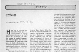 Infieles  [artículo] Juan Andrés Piña.