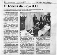 El Taiwán del siglo XXI  [artículo].