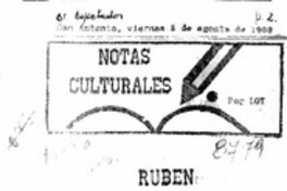 Rubén escrito en azul  [artículo] Lot.