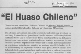 "El huaso chileno"  [artículo] Raúl González V.