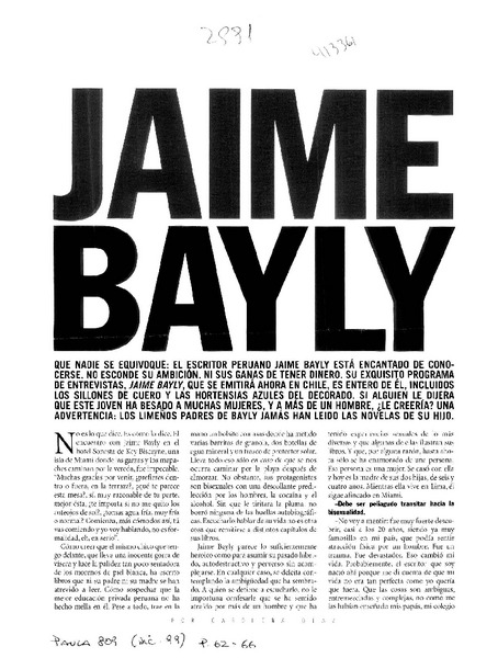 Jaime Bayly  [artículo]