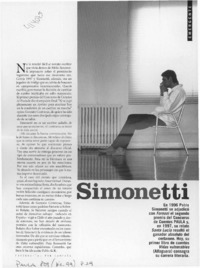 Simonetti  [artículo] G. R.
