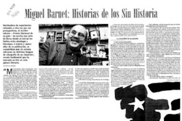 Miguel Barnet, historias de los sin historia  [artículo] Beatriz Berger