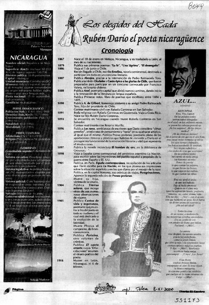Rubén Darío el poeta nicaragüence  [artículo]