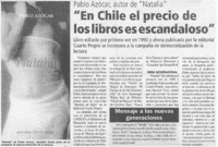 "En Chile el precio de los libros es escandaloso"