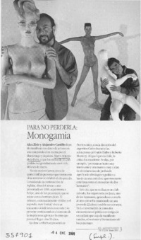 Monogamia  [artículo]
