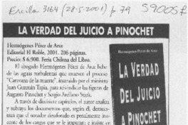 La verdad del juicio a Pinochet  [artículo] Rosa María Verdejo