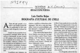 Biografía cultural de Chile  [artículo] José Vargas Badilla