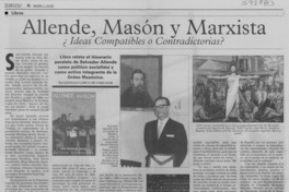 Allende, Masón y Marxista