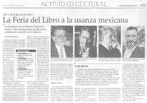La Feria del Libro a la usanza mexicana