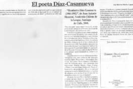 El poeta Díaz-Casanueva
