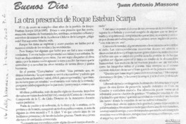 La Otra presencia de Roque Esteban Scarpa.