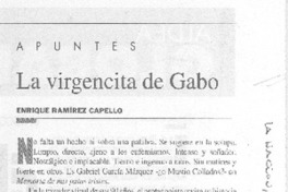 La virgencita de Gabo