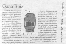 Gana Ruiz.