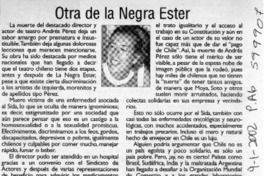 Otra de la negra Ester  [artículo] Pilar Mazuela A.