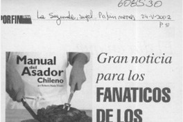 Gran noticia para los fanáticos de los asados  [artículo]