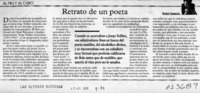 Retrato de un poeta  [artículo] Rafael Gumucio