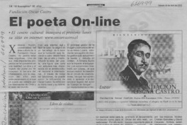 El poeta On-line  [artículo] Patricio Rodríguez