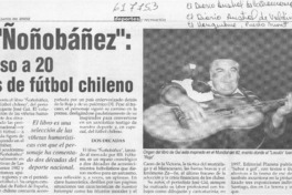El "Ñoñobáñez", repaso a 20 años de fútbol chileno  [artículo]