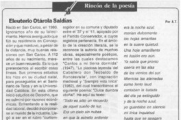 Eleuterio Otárola Saldías  [artículo] A. T.