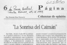 "La sonrisa del caimán"  [artículo] Ramón Díaz Eterovic