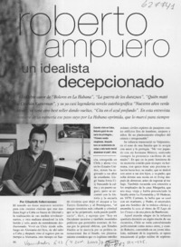 Roberto Ampuero un idealista decepcionado  [artículo] Elizabeth Subercaseaux